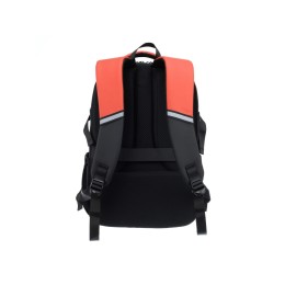 Рюкзак спортивный TORBER ЭКСТРИМ 18", оранжевый/чёрный, 31 х 12 х 46 см, 17л