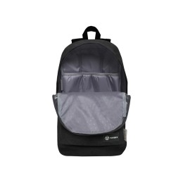 Рюкзак TORBER ГРАФФИТИ, черный, полиэстер меланж, 46 х 29 x 18 см