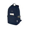 Рюкзак для ноутбука 15,6 дюймов с защитой от кражи Joey объемом 18 л из брезента, переработанного по стандарту GRS, темно-синий