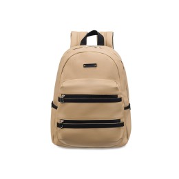 Рюкзак TORBER НОВА с отделением для ноутбука 14.1", бежевый, полиэстер, 31,5 х 12,5 х 39,5 см