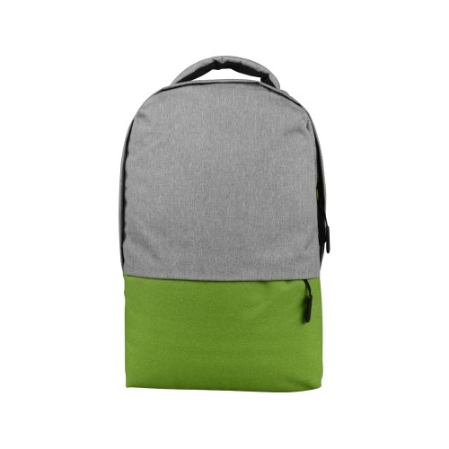 Рюкзак «Fiji» с отделением для ноутбука, серый/зеленое яблоко