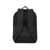Рюкзак Luma для ноутбука с диагональю экрана 15 дюймов с защитой от кражи объемом 10 л из материала, переработанного по стандарту GRS - сплошной черный