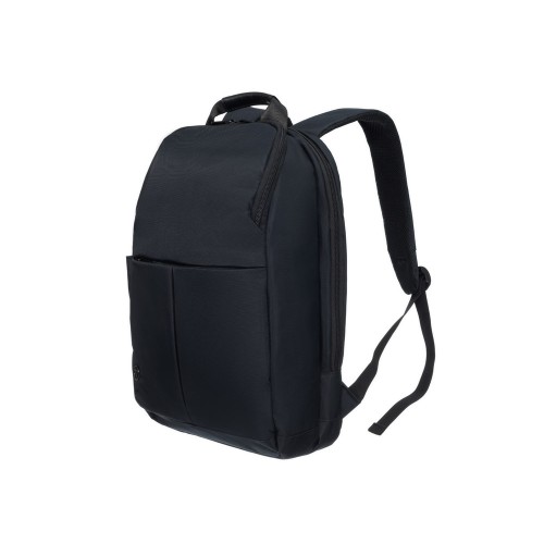 Рюкзак TORBER ВЕКТОР с отделением для ноутбука 14,1'', черный, нейлон, 30 x 10 x 44 см, 11 л