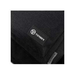 Рюкзак TORBER ГРАФФИТИ, черный, полиэстер меланж, 46 х 29 x 18 см