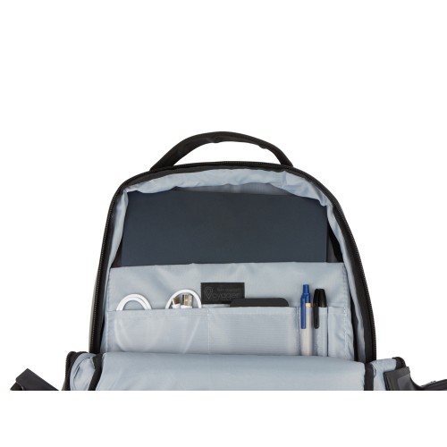 Рюкзак Sofit для ноутбука из экокожи, молочный (Р)