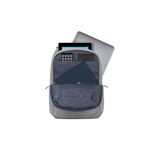 RIVACASE 7760 grey ECO рюкзак для ноутбука 15.6"