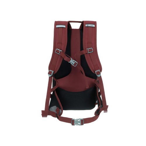 Туристический рюкзак TORBER КЕМПИНГ, бордовый, полиэстер, 26 х 48 х 12 см