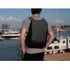 Антикражный рюкзак FlexPackPro для ноутбука 15.6", серый/черный