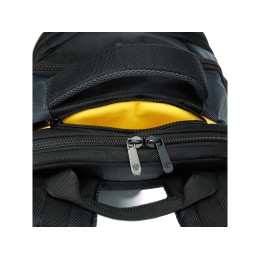 Рюкзак TORBER МЕГАПОЛИС с отделением для ноутбука 15.6", чёрный/серый, полиэстер, 35,5 х 23 х 45 см