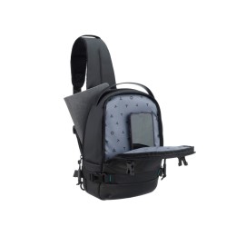 Рюкзак на одно плечо TORBER ЭКСТРИМ, чёрный, 20 х 8 х 31 см, 5л