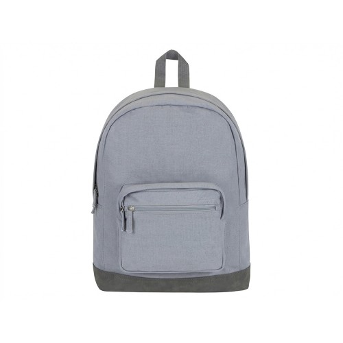 Рюкзак Shammy с эко-замшей для ноутбука 15", серый