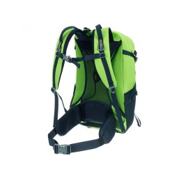 Туристический рюкзак TORBER КЕМПИНГ, синий/салатовый, полиэстер, 36 х 54 х 16 см