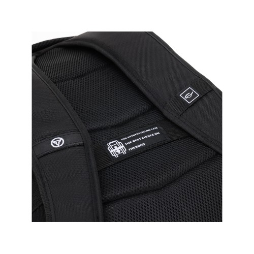 Рюкзак TORBER ПРОРЫВ с отделением для ноутбука 15.6", черный, полиэстер, 46.5х32.5х15.5 см, 24 л