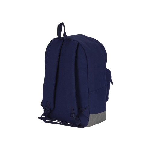 Рюкзак Shammy с эко-замшей для ноутбука 15", синий