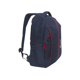 Рюкзак TORBER МЕГАПОЛИС 2.0 с отделением для ноутбука 15,6", синий, полиэстер меланж, 46 х 31 x 17см