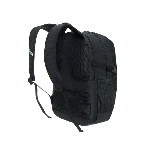 Рюкзак TORBER МЕГАПОЛИС с отделением для ноутбука 16", чёрный, полиэстер, 47 х 34 x 28 см