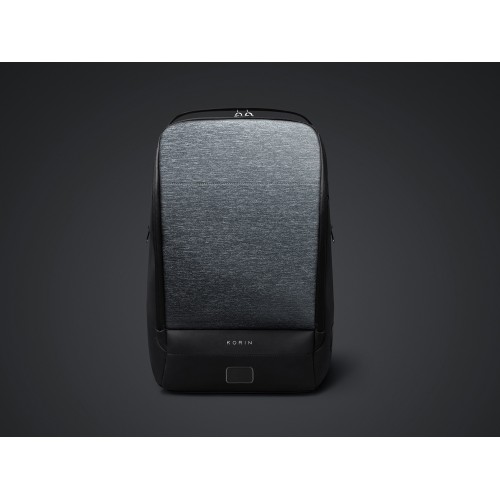 Антикражный рюкзак FlexPackPro для ноутбука 15.6", серый/черный