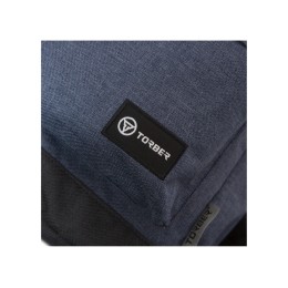 Рюкзак TORBER ГРАФФИТИ, синий, полиэстер меланж, 46 х 29 x 18 см