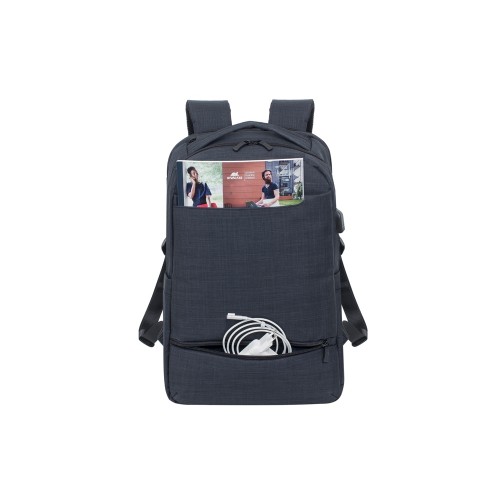 Рюкзак для ноутбука 17.3" 8365, черный