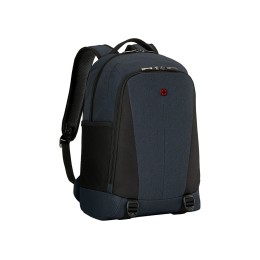 Рюкзак WENGER Oryson 16", серый/чёрный, переработанный ПЭТ/Полиэстер, 32х45х19 см, 25 л.