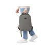 Рюкзак Sofit для ноутбука из экокожи, серый