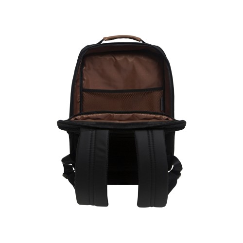 Рюкзак TORBER ВЕКТОР с отделением для ноутбука 15,6", черный, нейлон, 42 х 30 x 13 см