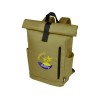 Рюкзак Byron 15,6" объемом 18 л со скручиваемым верхом, изготовленный из переработанного ПЭТ по стандарту GRS, оливковый