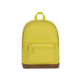 Рюкзак Shammy с эко-замшей для ноутбука 15", желтый
