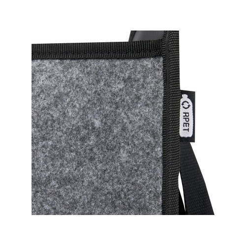 Складной органайзер для автомобиля Felta из фетра, переработанного по стандарту GRS, средне-серый