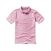Calgary мужская рубашка-поло с коротким рукавом, light pink