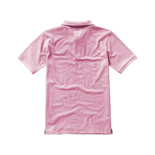 Calgary мужская рубашка-поло с коротким рукавом, light pink