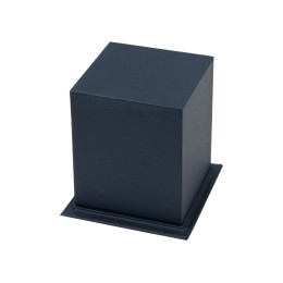 Подстаканник с хрустальным стаканом Базовый-М, серебристый/прозрачный