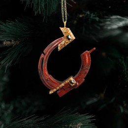 Елочные игрушки: Матрешка Царевна, Огненная коза, Белая береза, Коза, Подкова