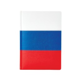 Ежедневник недатированный А5+ "Россия. Флаг"
