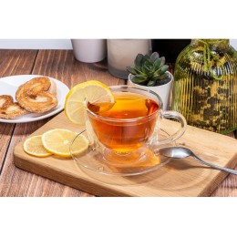 Чайная пара с двойными стенками "Rio"