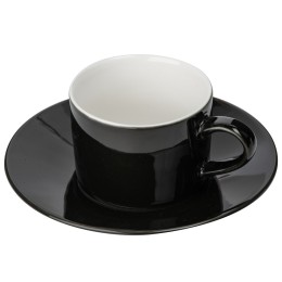 Чайная пара прямой формы Phyto, 250мл, черный