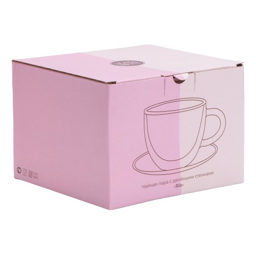 Чайная пара с двойными стенками "Rio"
