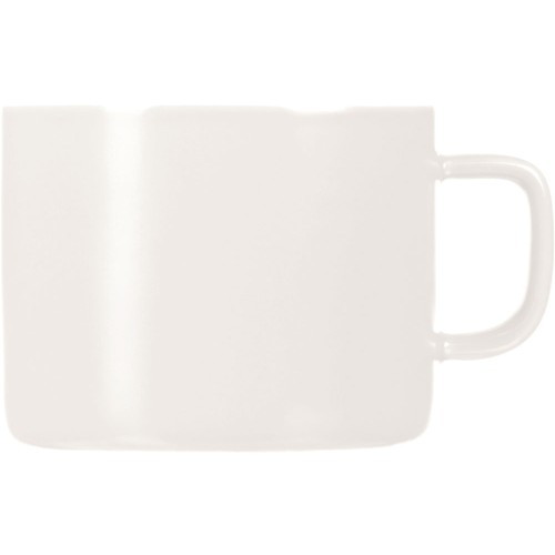 Чайная пара "Brighton" : блюдце овальное, чашка, коробка, белый