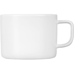 Чайная пара "Bristol": блюдце прямоугольное, чашка, коробка, белый