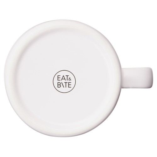 Чайная пара "Bristol": блюдце прямоугольное, чашка, коробка, белый