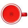 Чайная пара "Brighton" : блюдце овальное, чашка, коробка, красный