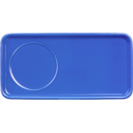 Чайная пара "Bristol": блюдце прямоугольное, чашка, коробка, синий