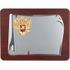 Плакетка наградная с гербом России «Служу Отечеству»