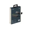 АЗУ 1 USB + 3 USB для пассажиров, QC 3.0, 7А, алюминий, графит, Deppa
