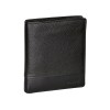 Портмоне BUGATTI АТЛАНТА | ATLANTA, чёрное, натуральная воловья кожа, 10,5х2х12,5 см