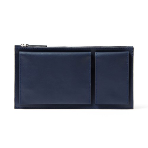 Тревел портмоне Flat, синий