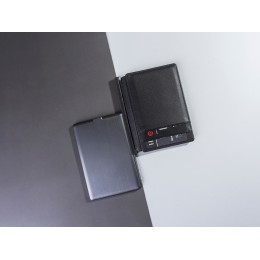 Портмоне с зарядным устройством «INE», 3000 mAh, черный