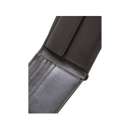 Портмоне BUGATTI АТЛАНТА | ATLANTA, чёрное, натуральная воловья кожа, 10,5х1х9 см