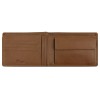 Портмоне BUGATTI БАНДА | BANDA, с защитой данных RFID, коньячного цвета, кожа козы/полиэстер, 12,5х2х9 см