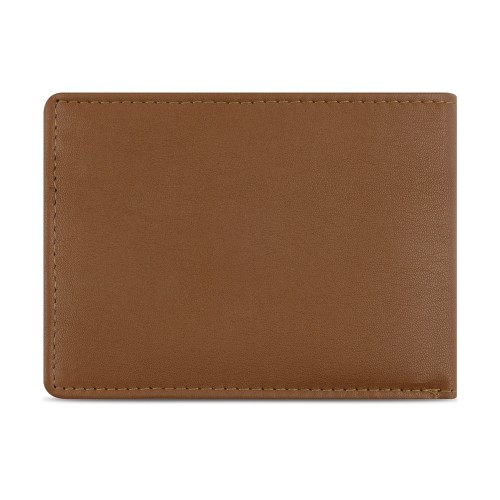 Портмоне BUGATTI БАНДА | BANDA, с защитой данных RFID, коньячного цвета, кожа козы/полиэстер, 12,5х2х9 см